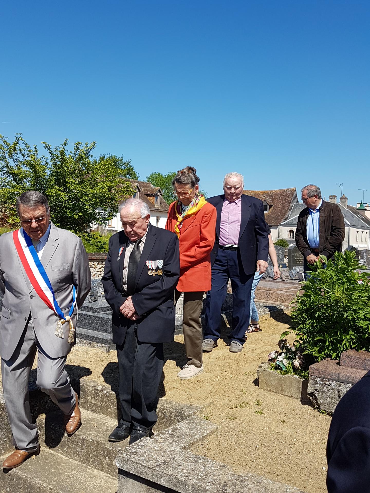 Maurice GENETAY Défilé du 8 Mai 2018